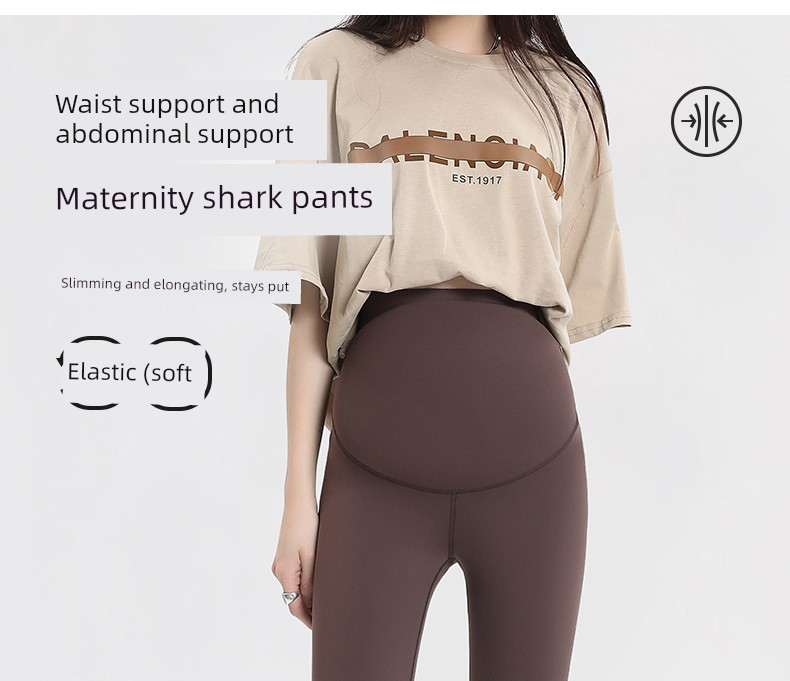 Unisunny Outwear Sports Autumn and Winter Pregnant Women's Pants — 1