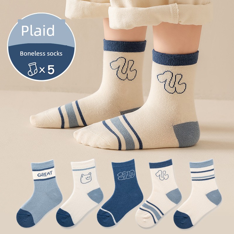 Rainbow Baby Socks Spring & Fall Cartoon Korean Cotton Socks Baby Winter Knee Socks Children's Socks Boys Girl Children's Socks Children's Socks — 4
