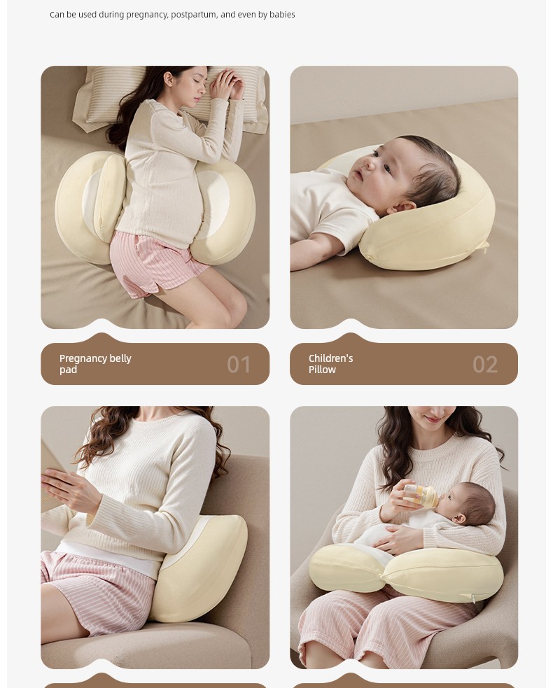 Ying's Maternity Pillow for Waist Support, Side Sleeping, and Belly Support, Pregnancy Pillow for Summer Sleep, Magic Pillow for Sleeping — 21