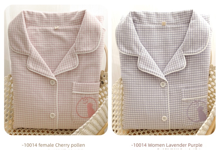 Sleep island female Sanding flannelette easy Big size lovers pajamas