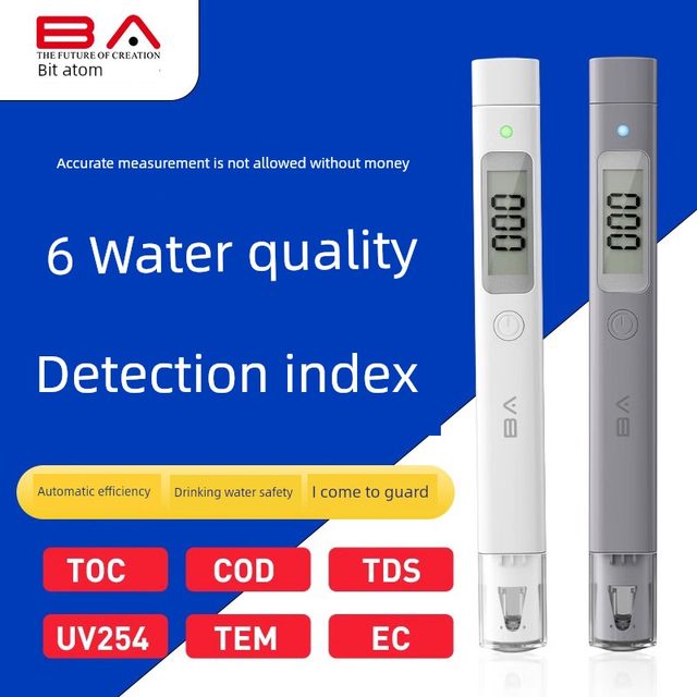 Water Detective 3 Water Quality Test Pen High Accuracy Multifunctional TDS Water Quality Testing Home Pure Tap Water Tester