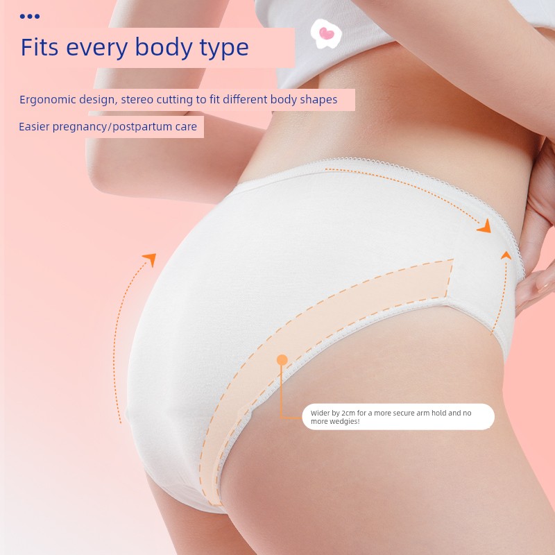 Anke New Sterile Pregnant Women 30 Disposable Underwear — 2