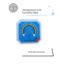Temperature and humidity meter Office storage High-precision wall-mounted indoor thermometer Home high-end temperature and humidity meter