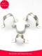 Horse riding card stainless steel thickened 304 pipe card pipe clamp saddle card Ohm card fixed buckle wire pipe card water pipe card