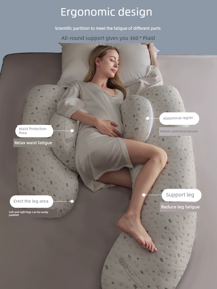Belly Support Side Pillow Pregnancy Leg-Supporting Handy Gadget Waist Support — 2