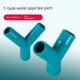 Water pipe three-way adapter condensate hose sewer drip pipe joint two-in-one plus connection