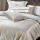 Fuanna Home Textile European Jacquard Bed Four-Piece Set of High-end Silky Sheets and Quilt Cover Bedding Sleeping Naked