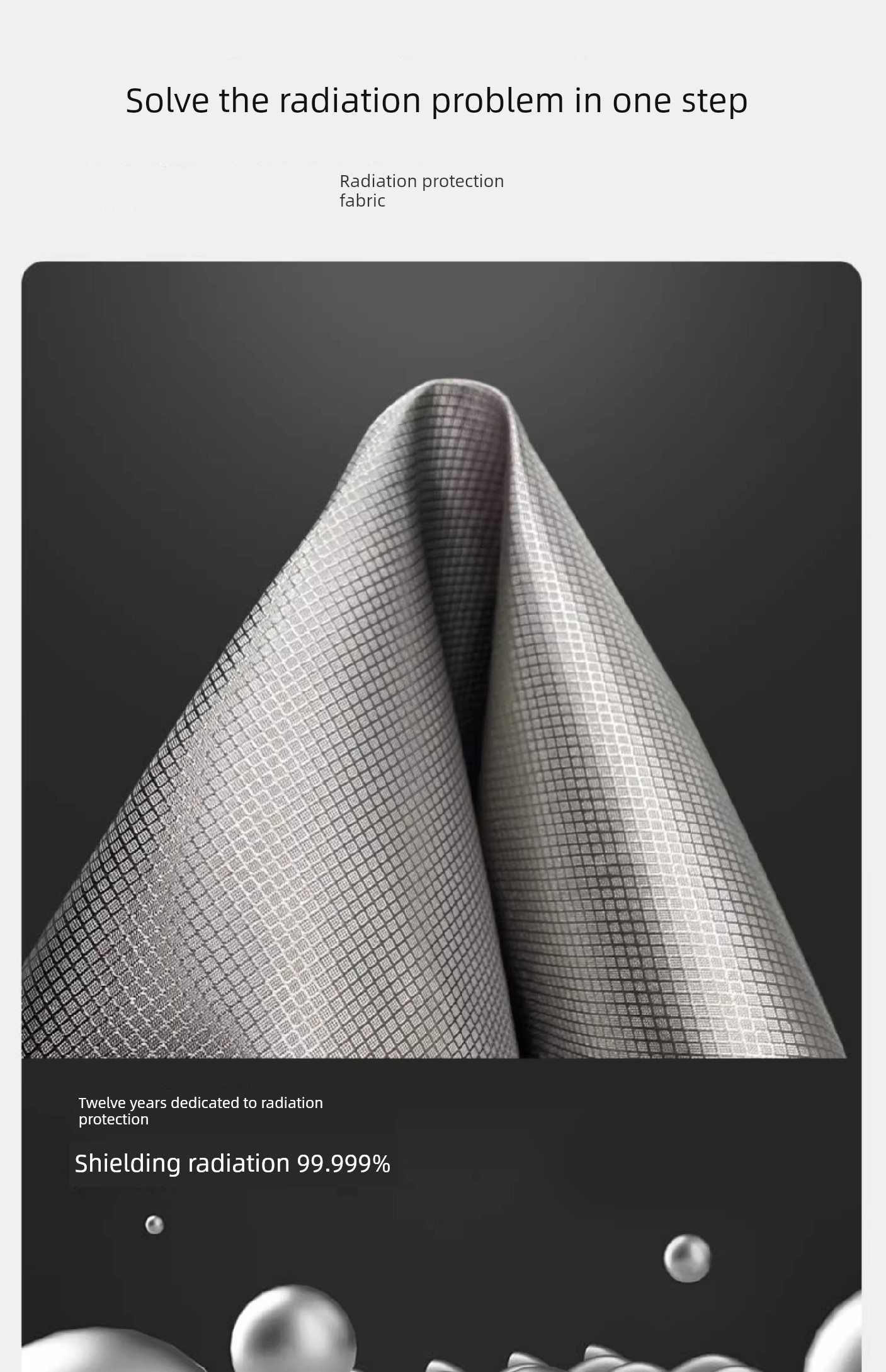 Anti-Radiation Shielding Cloth, Signal Electromagnetic Wave Interference Shielding Fabric, Shielding Cover Film, Isolation Board, Curtain, Conductive — 3