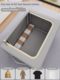 Clothing tidy box storage box household wardrobe clothes quilts pants 100 box fabric folding storage basket