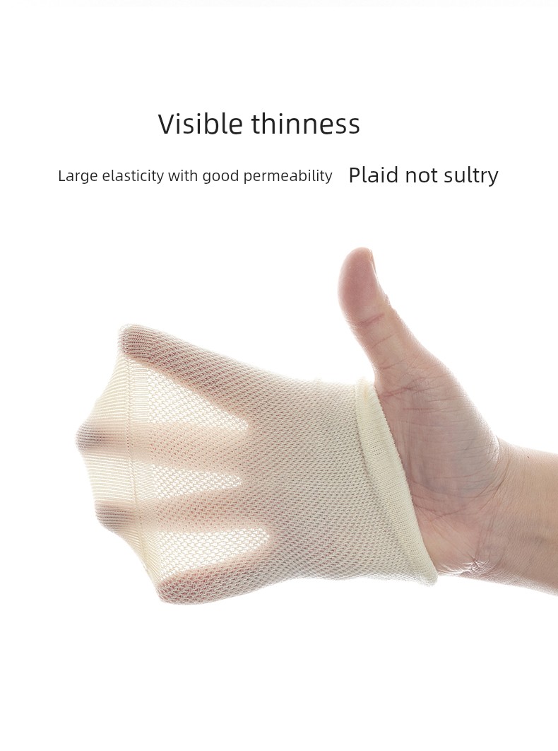 "Pure Color Mesh Type" Children's Socks Summer Thin Fashion Girl Summer Socks Baby Short Socks Boneless Boat Socks — 8