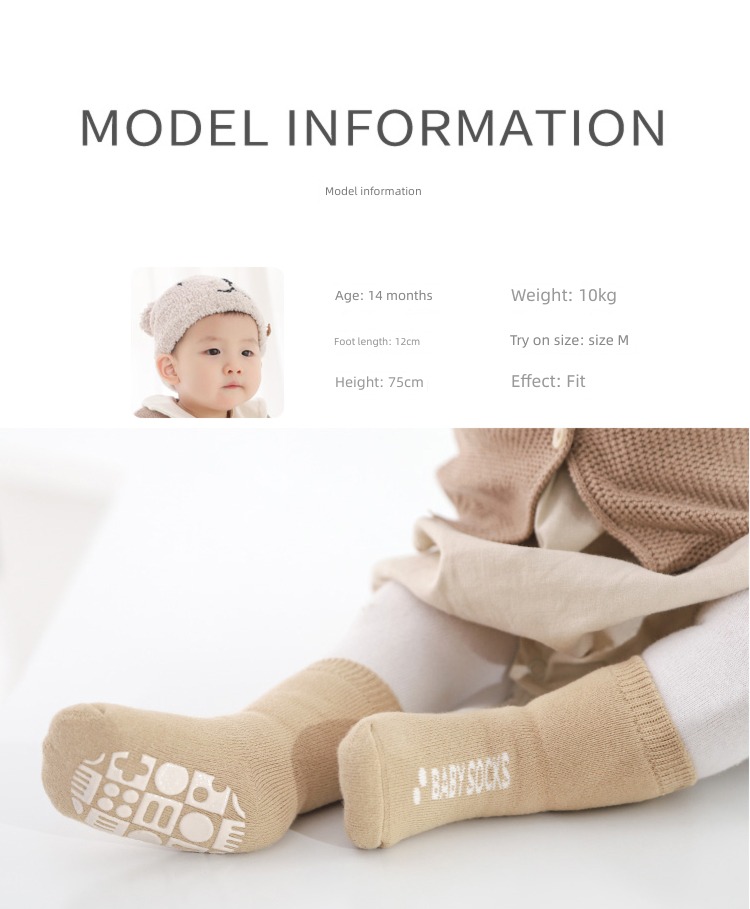 Autumn and winter pure cotton thickening keep warm indoor Floor socks