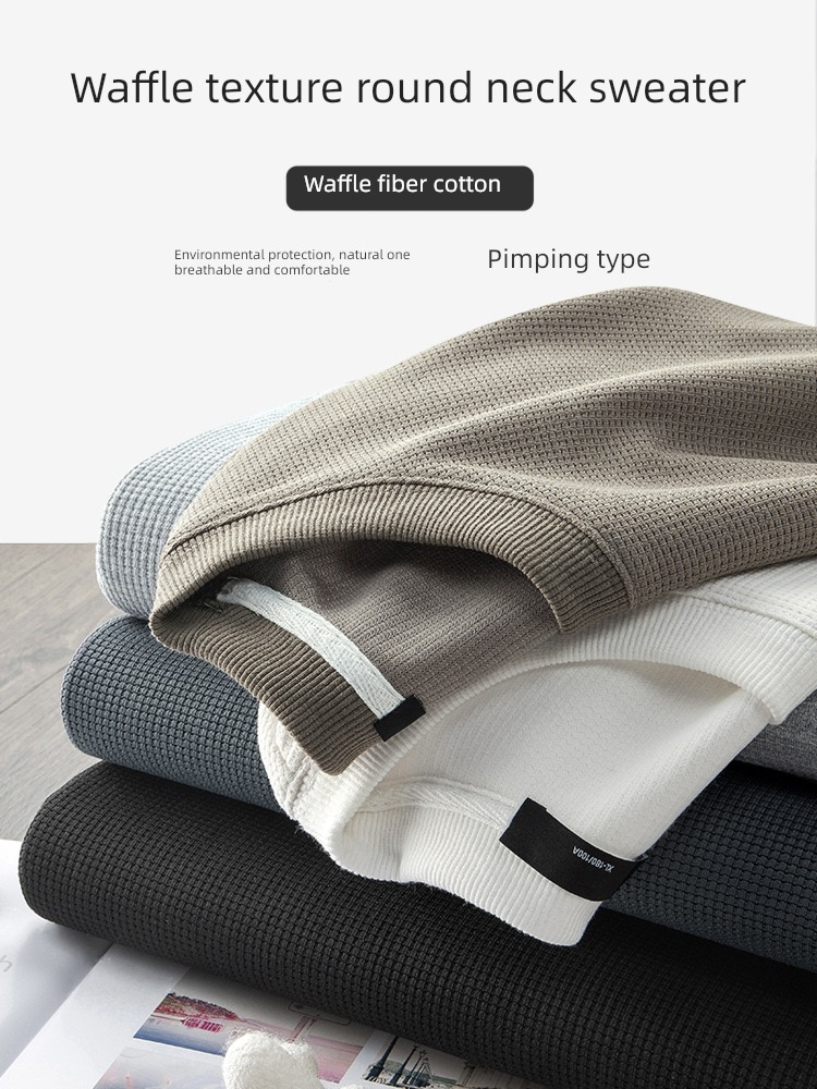 Wolfgang autumn easy Solid color Undershirt Sweater