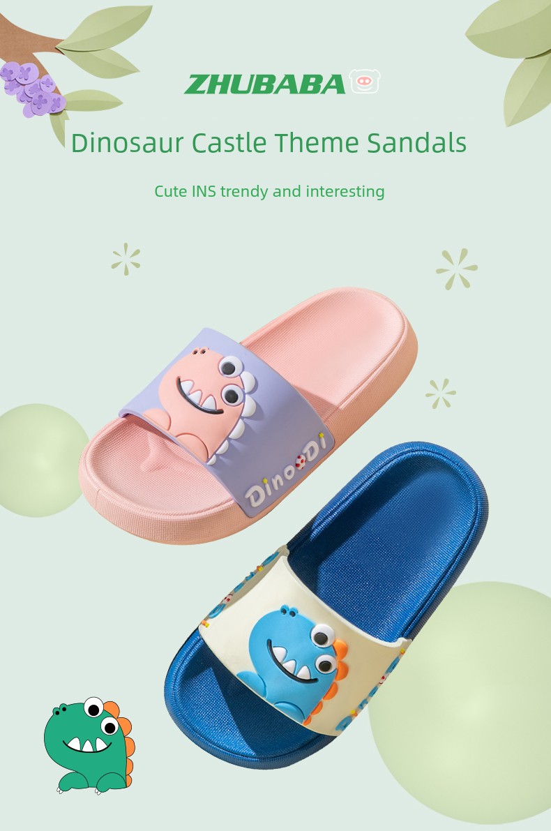 Summer Bath Girls Parent-Child Home Kids Slippers — 1