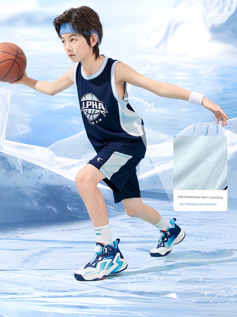 Jordan Basketball Wear Quick-Drying Summer Vest Breathable Children's Clothing — 18