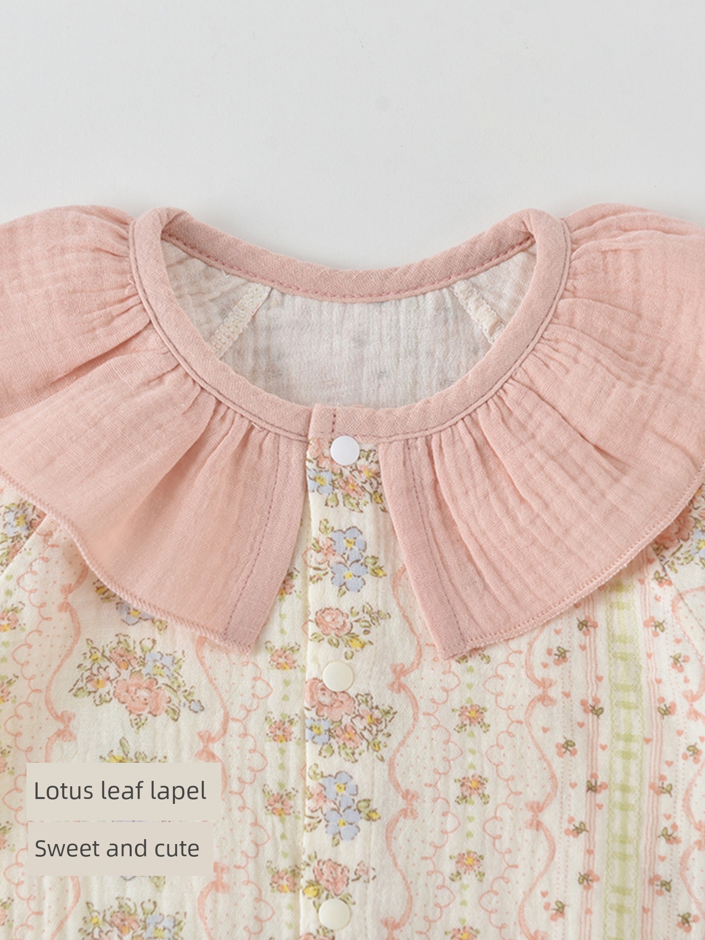 Beitais Baby Jumpsuit Autumn Super Cute Long-Sleeve Newborn Infant Clothing for Young Girls Going Out S