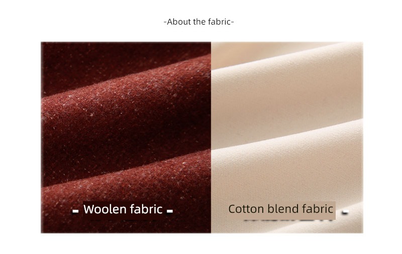 Autumn and winter French Retro Wool Doll Collar straps
