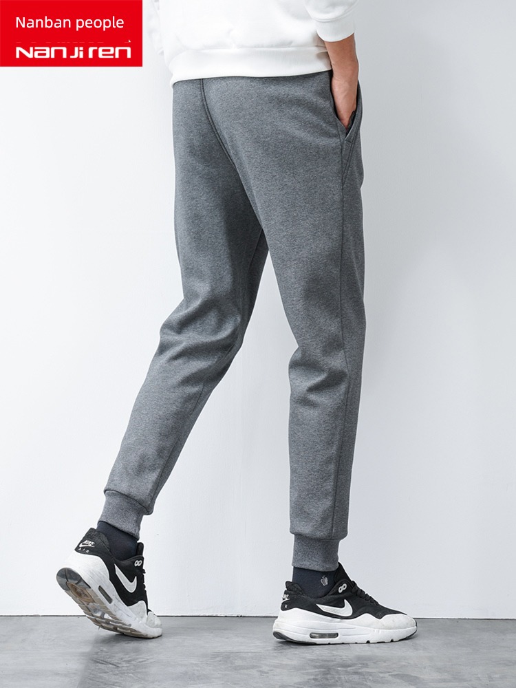 NGGGN easy Korean version knitting Autumn clothes Sports pants