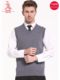 Phoenix Wool Sweater Vest 2024 Men's 100 Pure Wool Thick Vest Solid Color V-neck Pullover Vest Vest Vest Vest