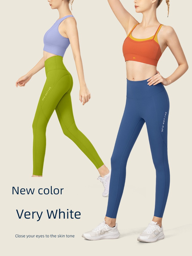 VfU Aerobics High waist The abdomen Buttock lifting Autumn and winter Fitness pants