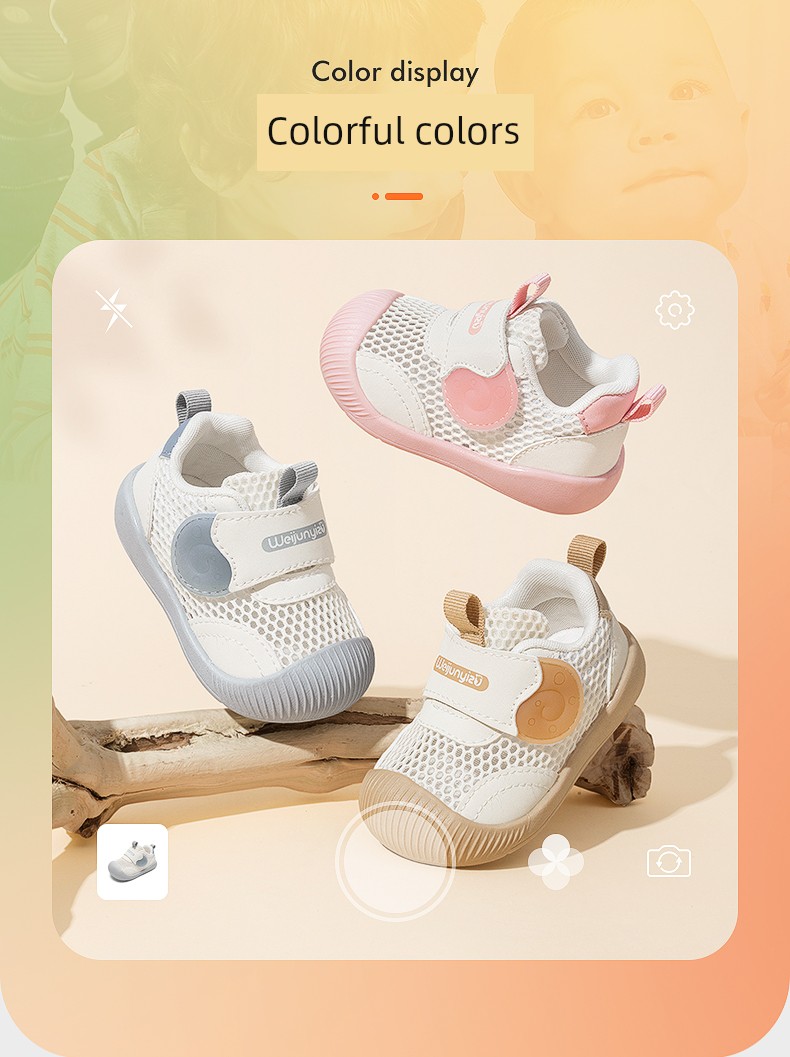 Toddler Shoes for Boys, Summer Style Baby Shoes, Soft-Soled Functional Boys' Shoes, 1 to 2-3 Years Old Girls' Sandals — 3