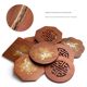 Solid wood heat insulation pad mahogany anti-scalding heat-resistant bowl pad rosewood creative home kitchen dining table dish casserole pad
