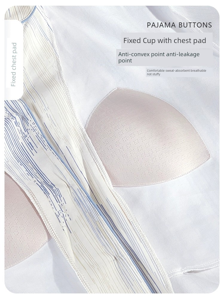 With Chest Pad Pure Cotton Spring and Autumn Nursing Clothing Confinement Clothing — 15