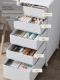 File drawer storage cabinet mobile A4 thickened office storage cabinet desktop multi-layered sewing cabinet