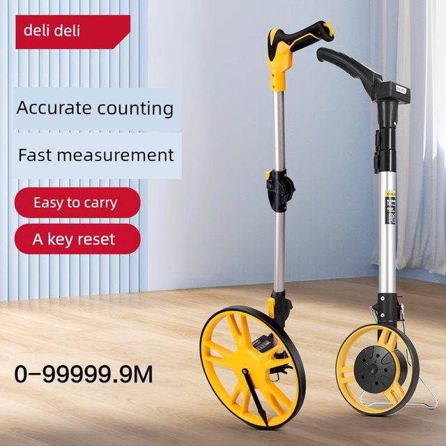 Deli Deli LED digital display hand-push roller rangefinder outdoor engineering volume pavement DL9713 4179