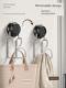 Suction cup washbasin bathroom storage rack wall-mounted storage rack basin hook bathroom rack punch-free washbasin rack