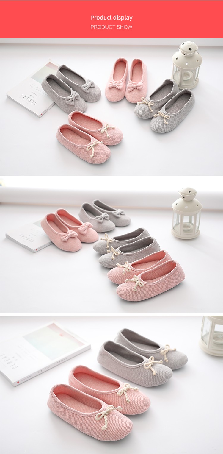 Autumn and Winter Indoor Pure Cotton Maternity Confinement Shoes — 7