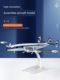 Simulated ABS assembled aircraft model L-1049 KLM DASH8Q300 Air New Zealand ornaments