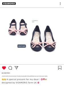 British Visamoris Allow NOONSURE Gel Shoes Parent-Child Shoes Children's Sandals Women's Thin Shoes Flat Shoes 2024 New