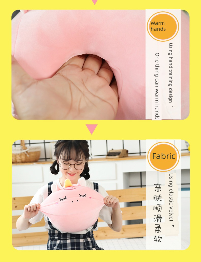Hand covering winter baby Doll Warm hands Pillow