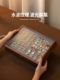 梵瀚 实木戒指收纳盒展示大容量高级专用玻璃首饰盒防氧化耳钉盒