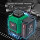 Infrared leveling instrument for high-precision, strong light, thin line, blue light, sunlight, outdoor automatic leveling instrument