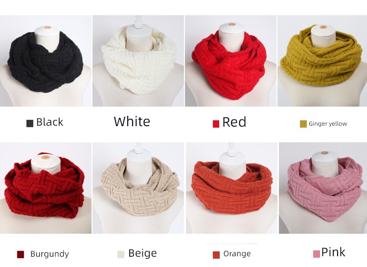winter Condom female Versatile thickening black Knitting wool