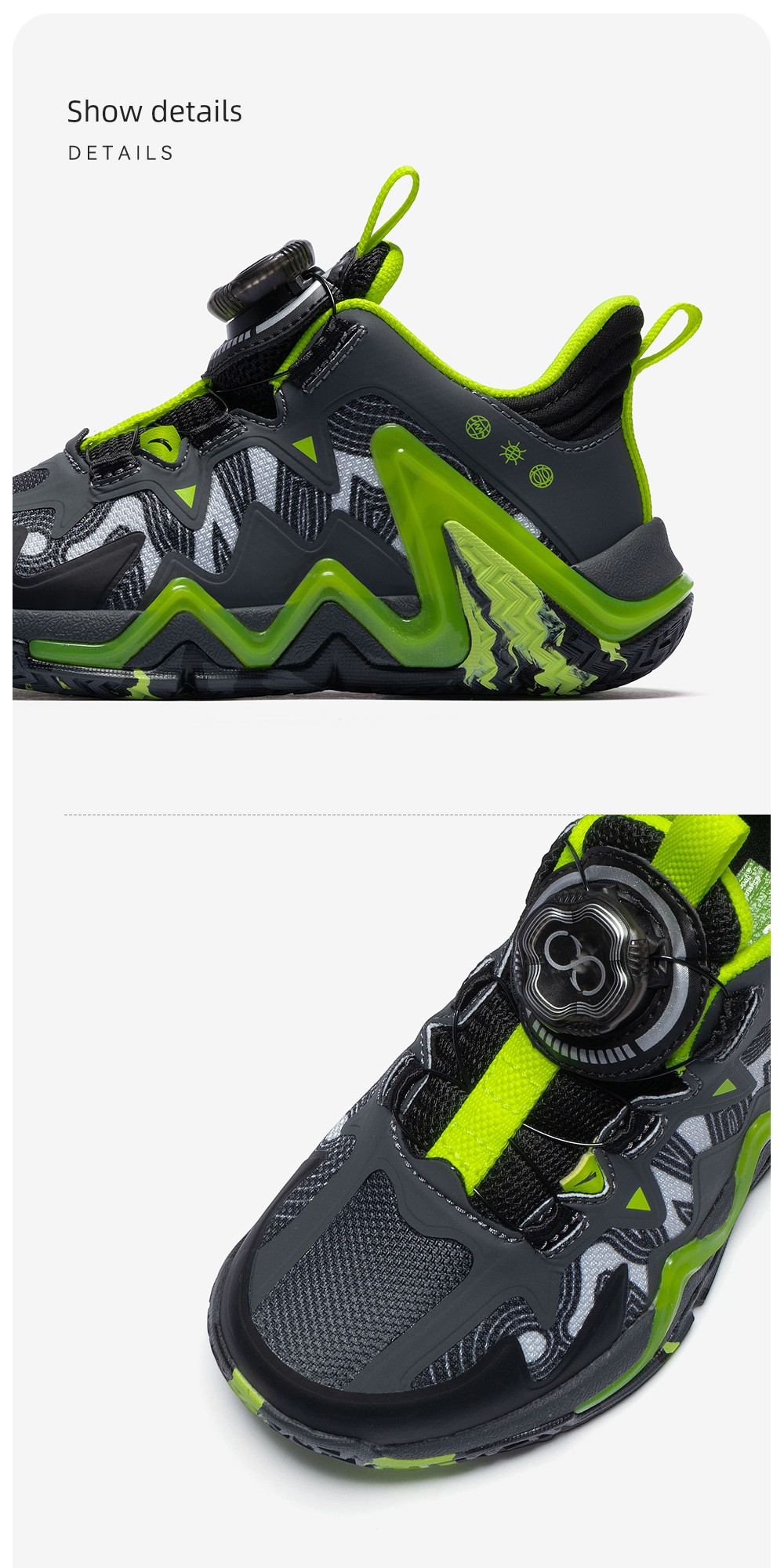 Anta Kids Reverse Scale | Boys' Basketball Shoes 2026 Autumn New Model Professional High-Support Sports Shoes Official — 69