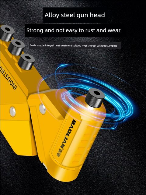Baolian single-handle manual labor-saving cap gun rivet gun manual core pulling gun nail pulling gun household tools