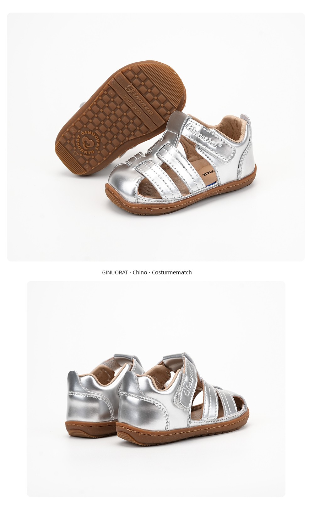 Ginuorat Qino Mouse 2026 Summer Simple Boys' Sandals Casual Fashion Shoes Girls' Non-Slip Walking Shoes — 13