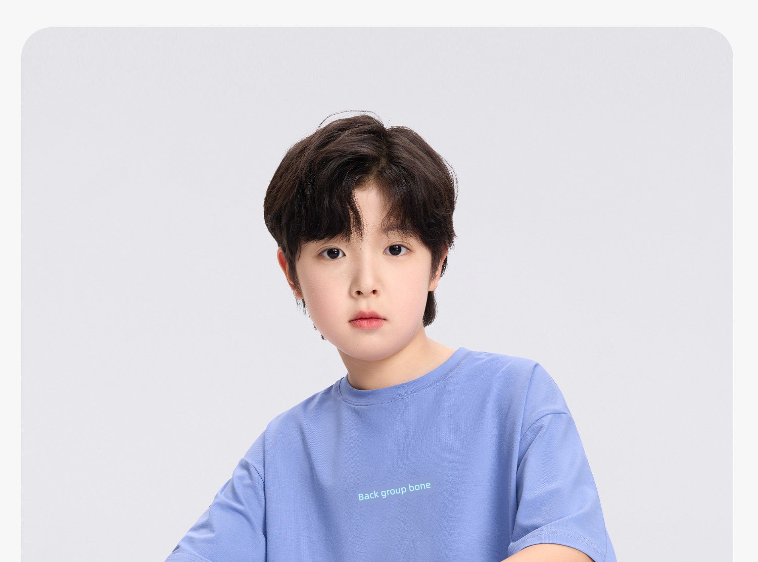 Zuoxi Children's Clothing Boys' Short-Sleeve T-Shirt Children's Cool Summer Wear 2026 New Model Boys' Large Children's Class a Antibacterial Top Trendy — 43