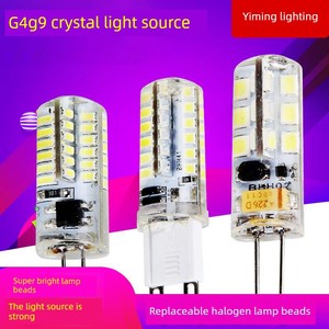 Led 220V Super Bright Strong Light Crystal Halogen Lamp Beads