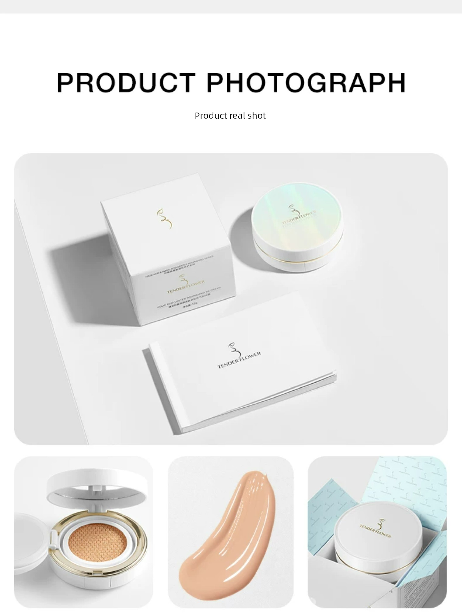 German Nenfu Folic Acid Air Cushion Bb Cream Concealer Isolation Foundation Liquid Special Skincare Product for Women Preparing for Pregnancy Cosmetics — 49