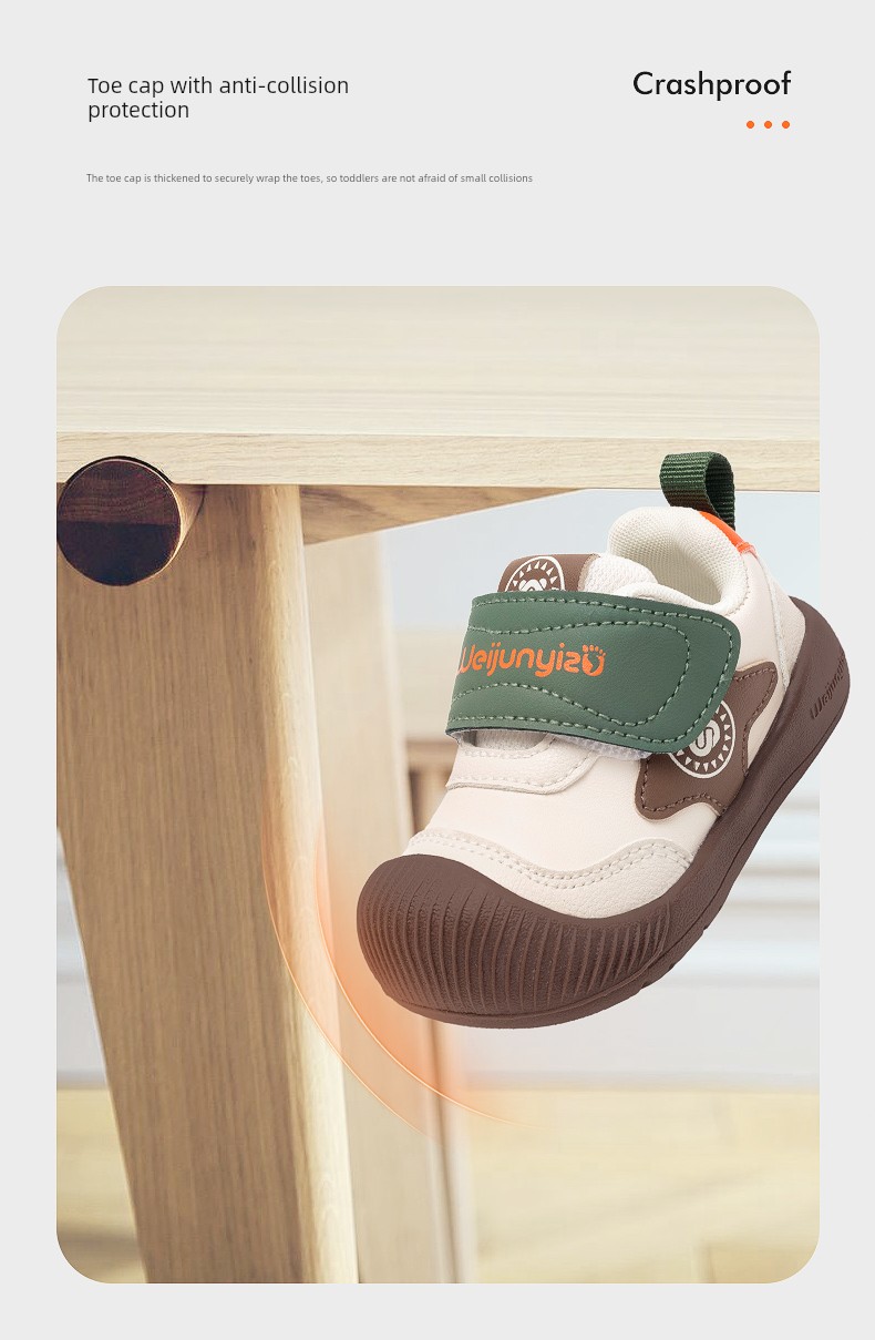 Toddler Shoes for Boys, Autumn Style Baby Shoes, Soft-Soled Non-Slip Functional Shoes for 1 to 3-Year-Old Girls, Children's Shoes — 5