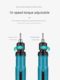 Rechargeable electric screwdriver lithium battery 12V radio large torque 802 driver straight handle mini small household
