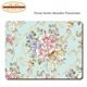 European-style floral cork wood simple placemat European-style anti-scalding heat insulation pad Anti-slip Western tableware pad