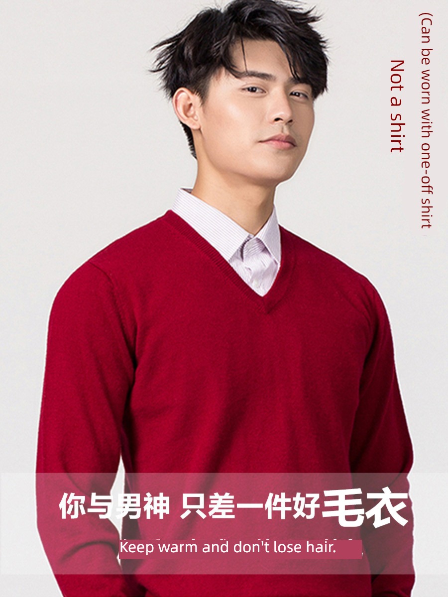Autumn and winter new pattern sweater easy Big size Round neck Cashmere sweater