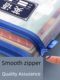 Morning light file storage bag Primary school subject classification bag Zip-type first-grade homework book bag Mesh bag A4 test paper information bag Subject loading bag Stationery test paper study tutoring handbag