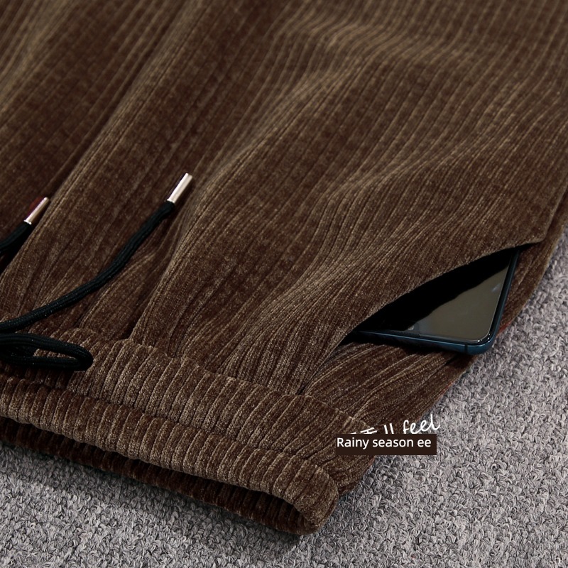 Medium and long term Cover the crotch Show thin a step corduroy skirt