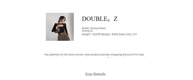 strapless  black Straight collar autumn Retro Self-cultivation Button