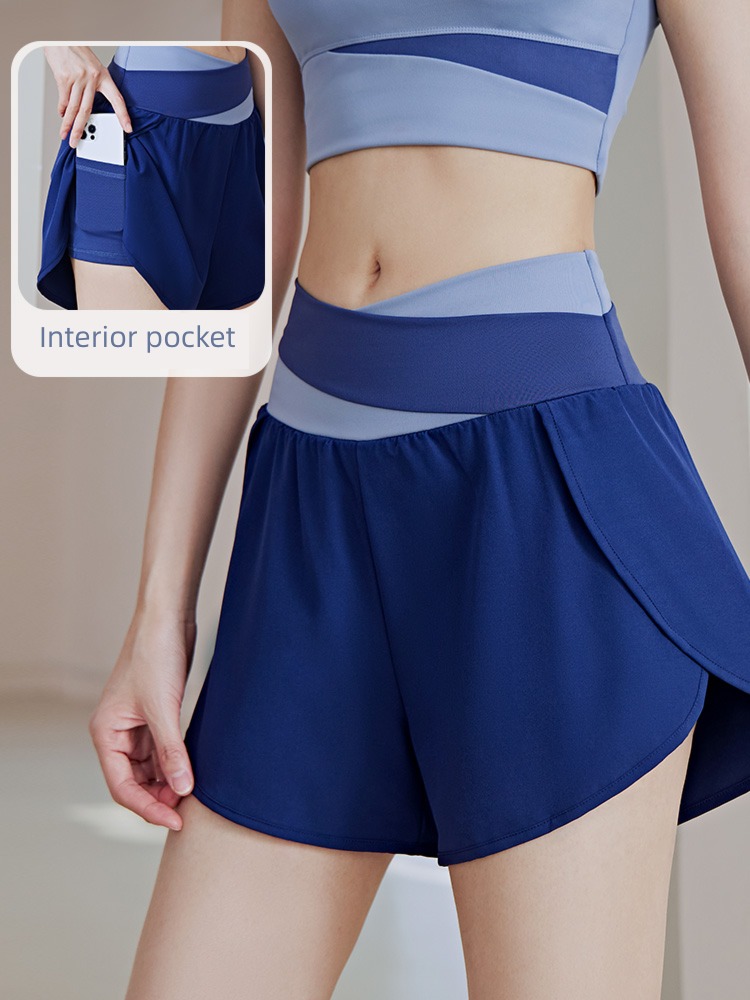 female Fitness wear quick-drying yoga High waist motion shorts